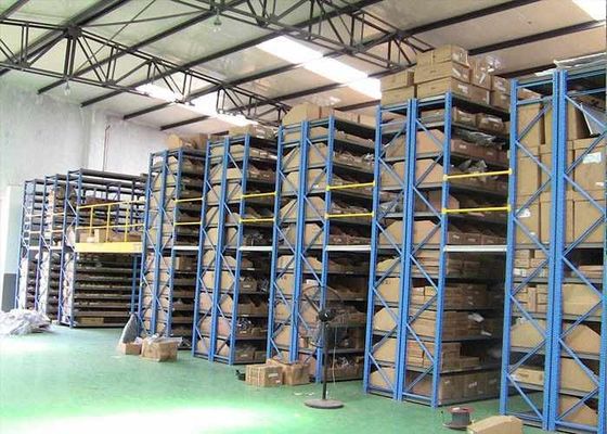 品質  Rack Supported Mezzanine Industrial Steel Storage Racks Cold Rolled With Racking Frames 工場