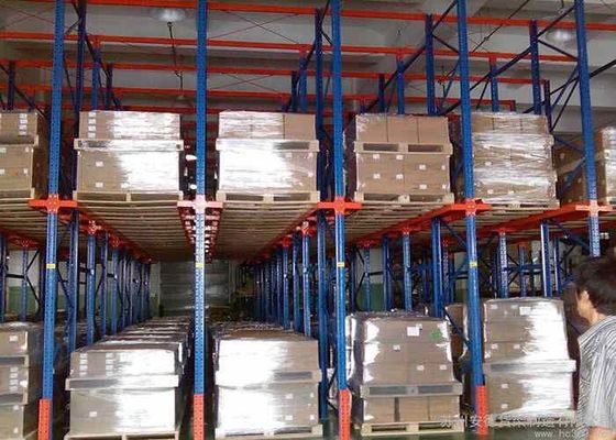 品質  Metal Drive In Pallet Racking Manufacturers 1500kg/Pallet Warehouse Shelving System 工場