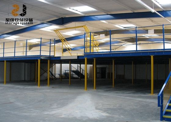 品質  Multi Level Safety Industrial Mezzanine Floors Epoxy Powder Coated 工場