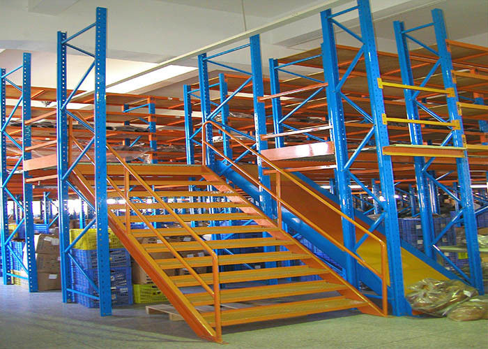 多層工業貯蔵 広域倉庫用メザンライン棚床