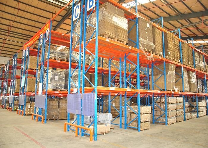 1500kg/パレット 工業用鋼製貯蔵ラック 重量倉庫 パレット貯蔵ラック