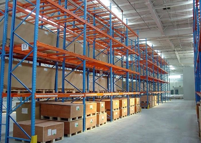 多層重用産業用パレットラック 冷たい鋼製の貯蔵ラックシステム