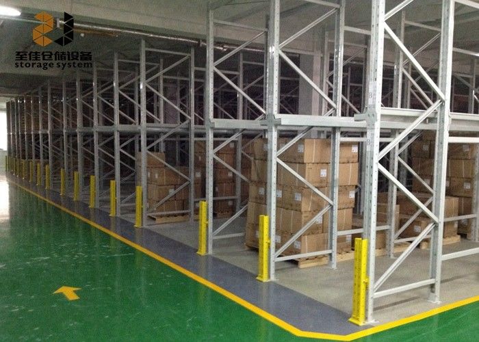 Powder Coating Galvanization Rack Drive In Pallet Racking 500-2000kg Per Layer