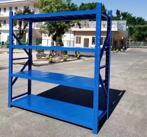 1800mm 2-8 層 4 レベル 調整可能な蝶穴 軽量 収納棚