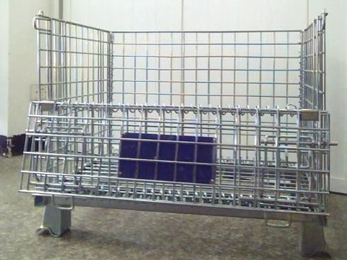 折りたたむ 積み重ねられる 折りたたむ パレットケージ