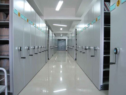 図書室 / 学校 / 事務所 / 銀行用 鋼鉄ローリング 高密度 ファイル 格納 システム