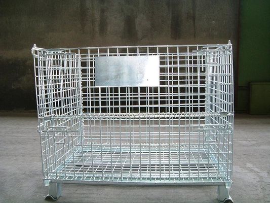 振動可能な金属ワイヤケージ,ワイヤメッシュ貯蔵コンテナ