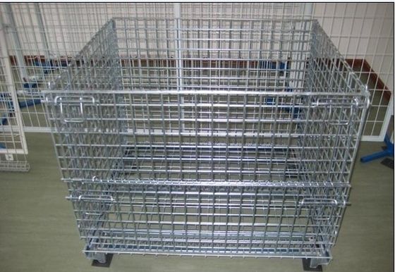 倉庫の貨物保管のための,電圧塗装ワイヤ Meshケージ