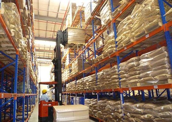 冷たいロール調整式重用ラック 棚 工業用倉庫用ラック