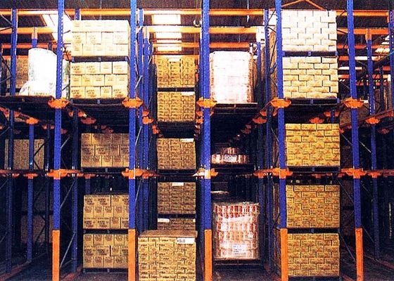 パレットラックにおける重量駆動 1000~4000kg/レベル 産業用鋼筋ラック