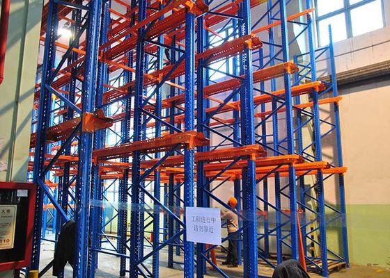 耐久性のある倉庫多層棚システム 最大4000kg/レバー
