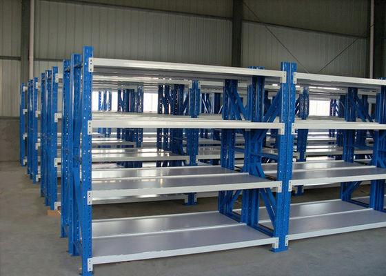 倉庫用軽量ストレージラック 100kg-120kg/層 産業用スロット角ラック