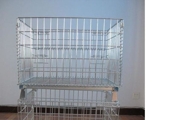 移動可能 積み重ねられる 鋼鉄ワイヤーメッシュケージ