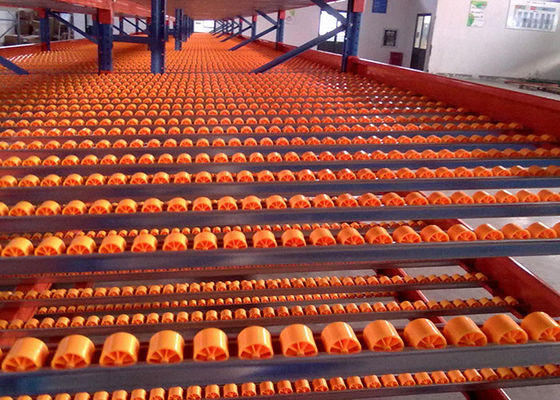 1000kg/パレット 産業用鋼材 貯蔵ラック 倉庫内の重力流量ラック