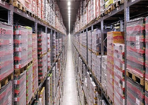 耐久性のある産業用鋼材収納ラック 腐食防止金属パレットラック