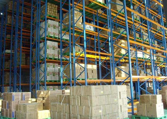 倉庫用 調整可能な鋼鉄重用パレットラック 貯蔵システム