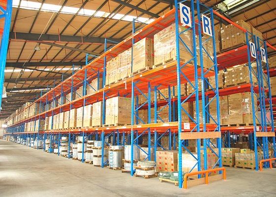 1500kg/パレット 工業用鋼製貯蔵ラック 重量倉庫 パレット貯蔵ラック