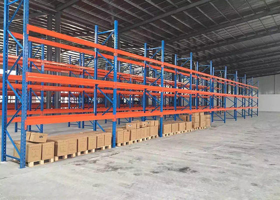 倉庫工場の倉庫貨物のためにカスタマイズされた重荷梁ラック