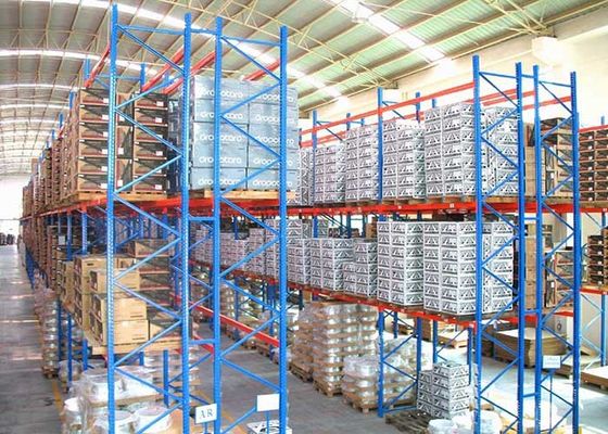 カスタマイズされた工業用鋼製貯蔵ラック 冷式ロール重用パレットラック