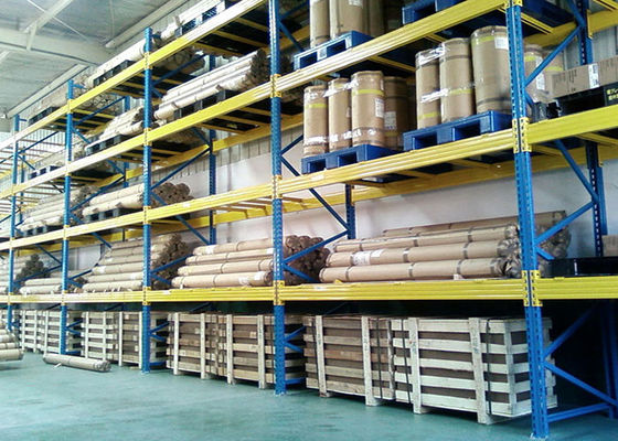 多層重用産業用パレットラック 冷たい鋼製の貯蔵ラックシステム
