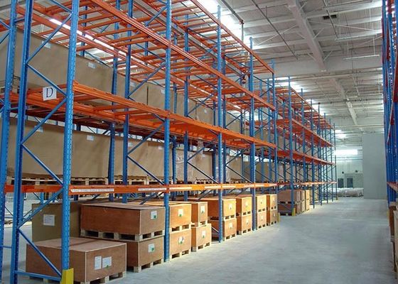 多層重用産業用パレットラック 冷たい鋼製の貯蔵ラックシステム