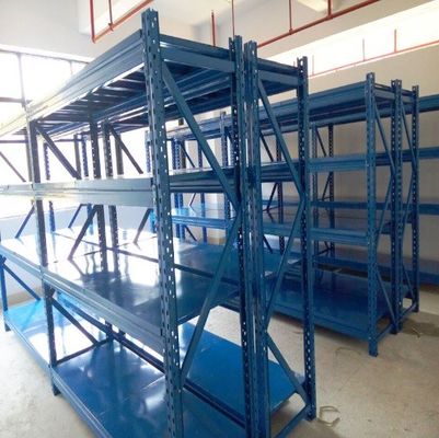 中型産業用鋼材 収納ラック 500kg/層 商用倉庫棚