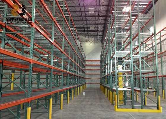 カスタマイズされたサイズ 簡単に組み立て パレットラックワイヤデッキ