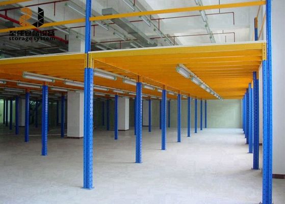 500kg~4000kg/sqm エポキシ粉末で覆われた工業倉庫用棚
