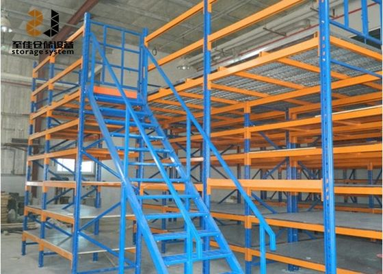 鉄 Q235 / Q345 メザンライン 床棚 大容量 500kg - 4000kg/sqm