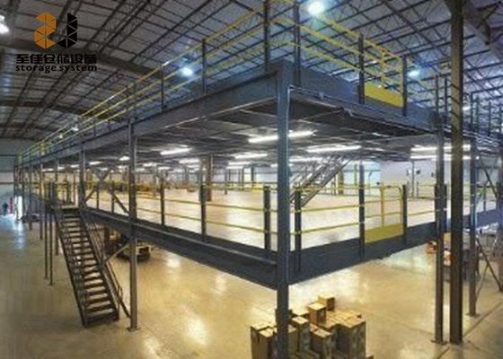 エポキシ粉末で覆われた工場 メザンジン床 Q235鋼 メザンジンラック