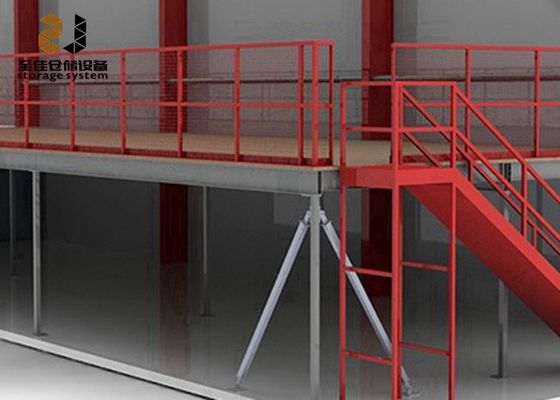 オーダーメイド 工業用メザンジン床 500kg/sqm-1500kg/sqm オフィス用メザンジン構造物