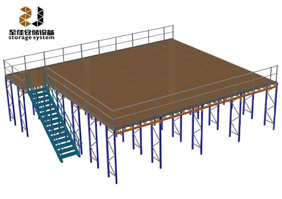 500kg - 4000kg/Sqm 構造ラックサポートメザンライン床 ODM&amp;OEM