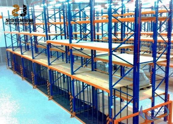 耐久性のあるボルトのない中級用ラックシステム 最大1000kg/レベル