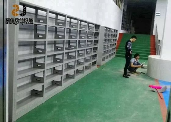 パウダーコーティング コンパクトシェルフシステム 簡単に組み立て 高密度ストレージラックシステム