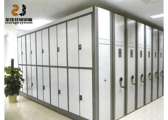 図書館 / 学校 / オフィス / 銀行のための移動用棚システムを倒す