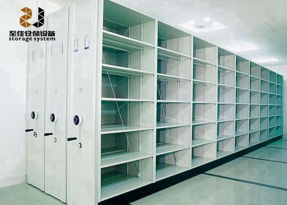 図書館 / 学校 / オフィス / 銀行のための移動用棚システムを倒す