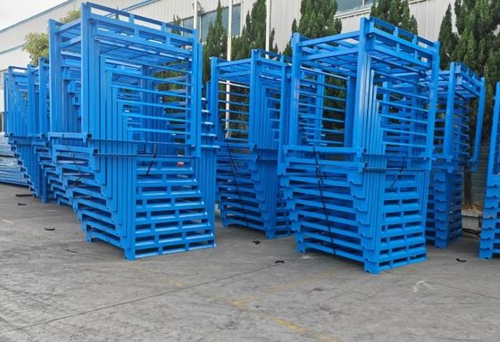 自動車部品と家具のための鋼製の積み重ね可能な倉庫積み重ねラック
