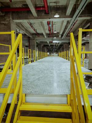 重荷用Iビームロフトプラットフォーム